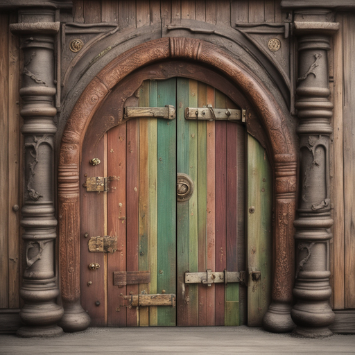 Фото Деревянная дверь сонник